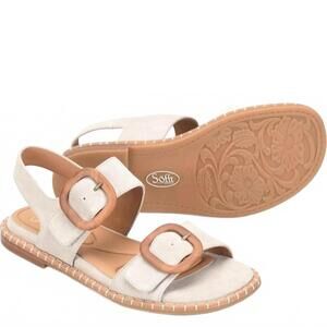 NEW SOFFT women's napa slingback sandal in natural